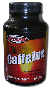Caffeine Prolab Nutrition 100 tabs